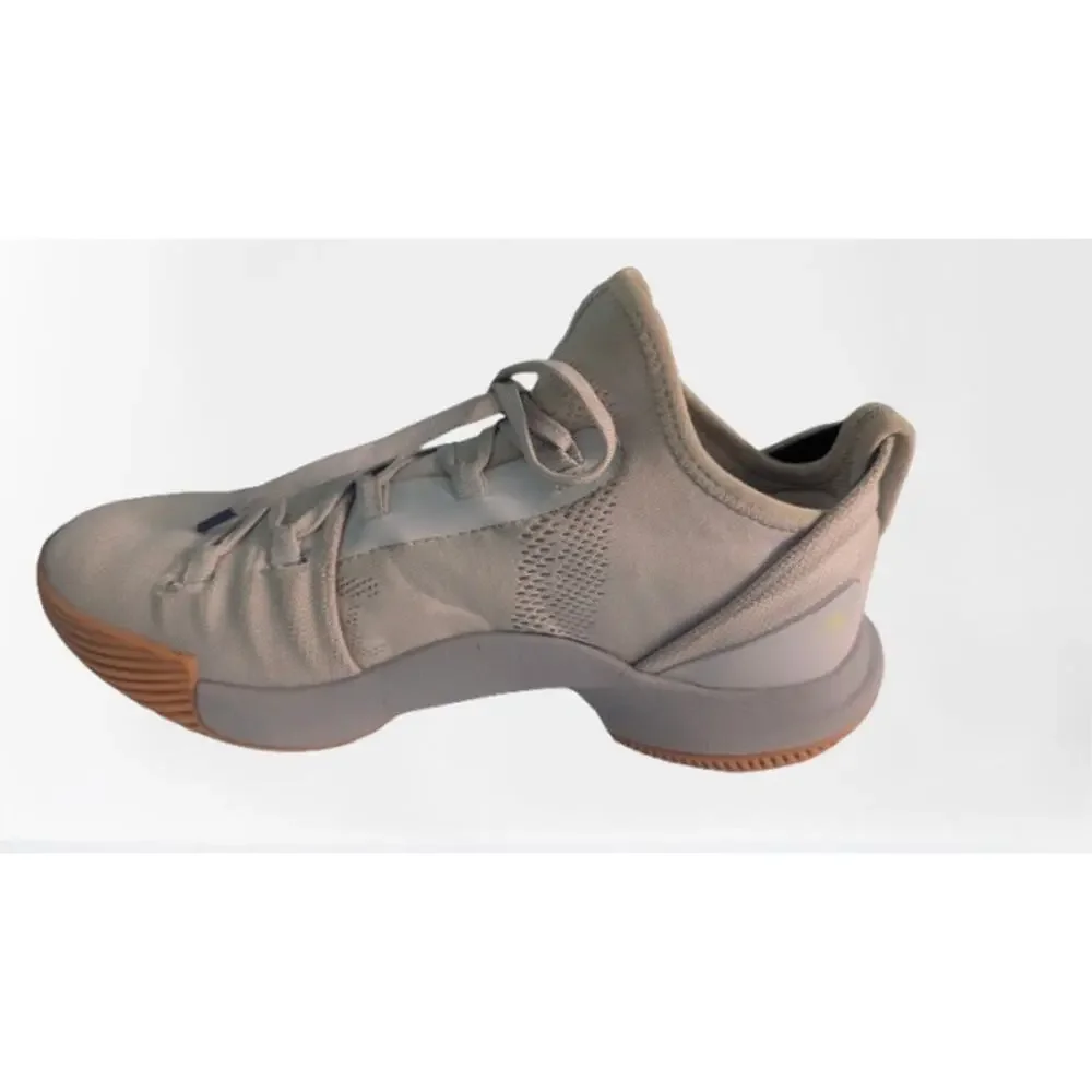 Under Armour Curry 5 'Tokyo Grey' Basketball Sneakers Shoes Size 6 Youth EUC
